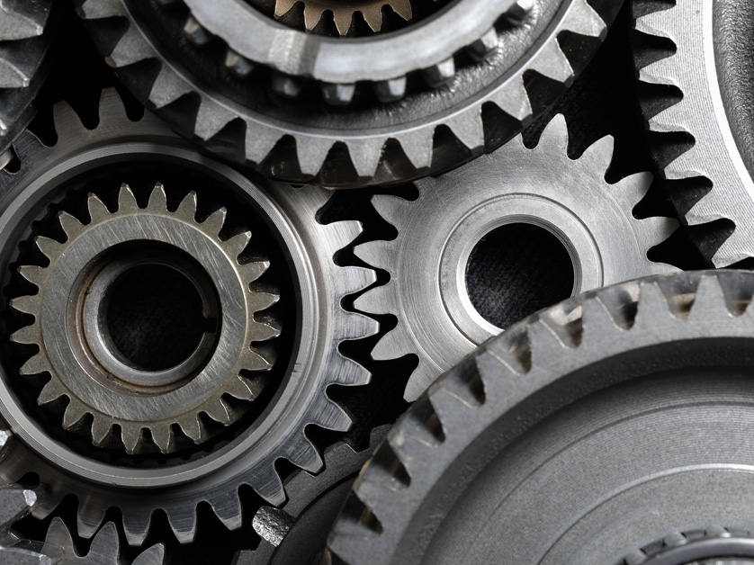 metal cog wheels