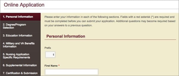 Online Application