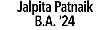Jalpita Patnaik, B.A. '24